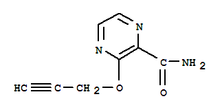 Pyrazinecarboxamide, 3-(2-propynyloxy)-(9ci) Structure,717848-20-9Structure