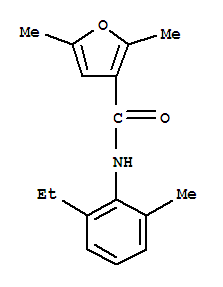 3-Furancarboxamide,n-(2-ethyl-6-methylphenyl)-2,5-dimethyl-(9ci) Structure,717871-51-7Structure