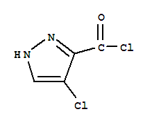 1H-pyrazole-3-carbonyl chloride, 4-chloro-(9ci) Structure,717871-75-5Structure