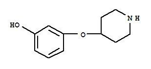 Phenol, 3-(4-piperidinyloxy)-(9ci) Structure,718596-86-2Structure