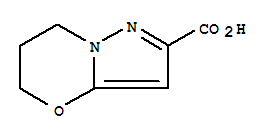 6,7-Dihydro-5h-pyrazolo[5,1-b][1,3]oxazine-2-carboxylic acid Structure,718621-99-9Structure