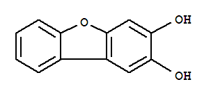 2,3-Dihydroxy-dibenzofuran Structure,71878-71-2Structure