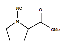 Proline, 1-nitroso-, methyl ester (9ci) Structure,71922-04-8Structure