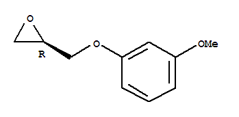 Oxirane, [(3-methoxyphenoxy)methyl]-, (2r)-(9ci) Structure,719276-42-3Structure