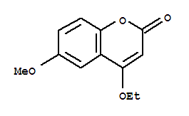 2H-1-benzopyran-2-one,4-ethoxy-6-methoxy-(9ci) Structure,720676-54-0Structure