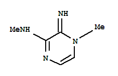 Pyrazinamine, 3,4-dihydro-3-imino-n,4-dimethyl-(9ci) Structure,721388-53-0Structure