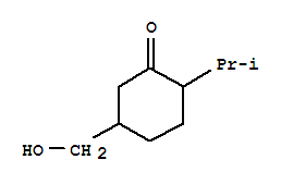 Cyclohexanone, 5-(hydroxymethyl)-2-(1-methylethyl)-(9ci) Structure,721427-57-2Structure