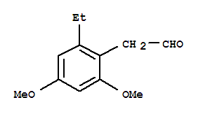 Acetaldehyde, (2-ethyl-4,6-dimethoxyphenyl)-(5ci) Structure,721434-45-3Structure