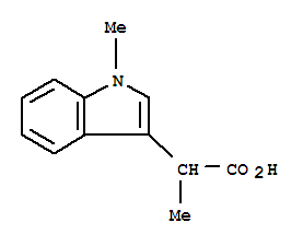 1H-indole-3-aceticacid,-alpha-,1-dimethyl-(9ci) Structure,72228-39-8Structure