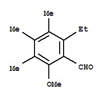 O-anisaldehyde, 6-ethyl-3,4,5-trimethyl-(5ci) Structure,722494-80-6Structure