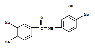 Benzamide, n-(3-hydroxy-4-methylphenyl)-3,4-dimethyl-(9ci) Structure,723256-61-9Structure