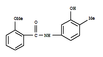 Benzamide, n-(3-hydroxy-4-methylphenyl)-2-methoxy-(9ci) Structure,723257-28-1Structure