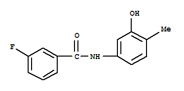 Benzamide, 3-fluoro-n-(3-hydroxy-4-methylphenyl)-(9ci) Structure,723261-32-3Structure