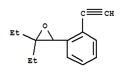 Oxirane, 2,2-diethyl-3-(2-ethynylphenyl)-(9ci) Structure,723340-31-6Structure