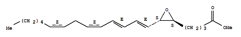 Leukotriene a4 methyl ester Structure,72345-92-7Structure