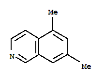 Isoquinoline, 5,7-dimethyl-(9ci) Structure,72374-17-5Structure