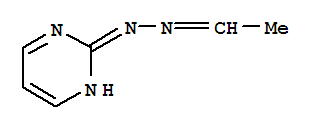 Acetaldehyde, 2-pyrimidinylhydrazone (9ci) Structure,72425-86-6Structure