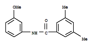 Benzamide, n-(3-methoxyphenyl)-3,5-dimethyl-(9ci) Structure,724429-82-7Structure