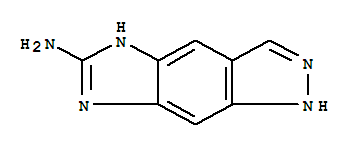 Imidazo[4,5-f]indazol-6-amine, 1,5-dihydro-(9ci) Structure,724766-90-9Structure