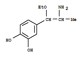 1,2-Benzenediol, 4-(2-amino-1-ethoxypropyl)-(9ci) Structure,725200-35-1Structure