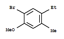 Anisole, 2-bromo-4-ethyl-5-methyl-(5ci) Structure,725227-63-4Structure