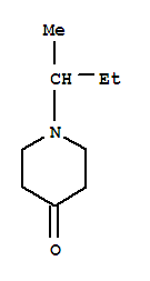 1-Sec-butyl-piperidin-4-one Structure,72544-17-3Structure