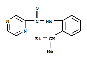 Pyrazinecarboxamide, n-[2-(1-methylpropyl)phenyl]-(9ci) Structure,726198-30-7Structure