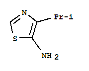 4-Isopropylthiazol-5-amine Structure,72632-66-7Structure