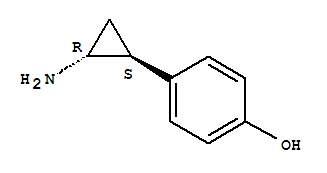 Phenol, 4-[(1s,2r)-2-aminocyclopropyl]-(9ci) Structure,727649-20-9Structure