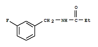 Propanamide, n-[(3-fluorophenyl)methyl]- Structure,727731-91-1Structure