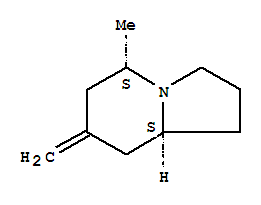 Indolizine, octahydro-5-methyl-7-methylene-, (5s,8as)-(9ci) Structure,727985-52-6Structure