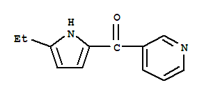 Methanone, (5-ethyl-1h-pyrrol-2-yl)-3-pyridinyl-(9ci) Structure,728010-91-1Structure