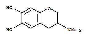 2H-1-benzopyran-6,7-diol,3-(dimethylamino)-3,4-dihydro-(9ci) Structure,730922-98-2Structure