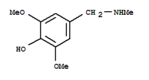 Phenol, 2,6-dimethoxy-4-[(methylamino)methyl]-(9ci) Structure,730926-53-1Structure