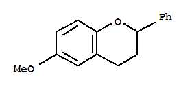 2H-1-benzopyran,3,4-dihydro-6-methoxy-2-phenyl-(9ci) Structure,73110-83-5Structure