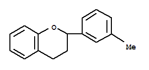 2H-1-benzopyran,3,4-dihydro-2-(3-methylphenyl)-(9ci) Structure,73110-87-9Structure