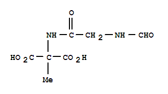 Alanine, 2-carboxy-n-(n-formylglycyl)-(9ci) Structure,731759-40-3Structure