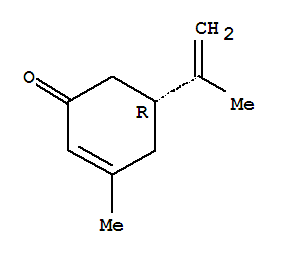 2-Cyclohexen-1-one, 3-methyl-5-(1-methylethenyl)-, (5r)-(9ci) Structure,731811-34-0Structure