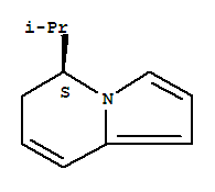 Indolizine, 5,6-dihydro-5-(1-methylethyl)-, (5s)-(9ci) Structure,731854-03-8Structure