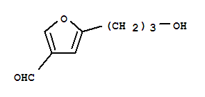 3-Furancarboxaldehyde, 5-(3-hydroxypropyl)-(9ci) Structure,732284-23-0Structure