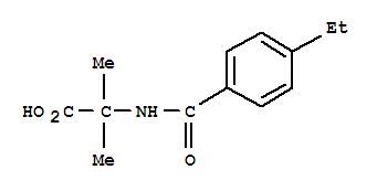 Alanine, n-(4-ethylbenzoyl)-2-methyl- Structure,732304-31-3Structure