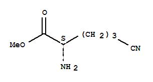 Pentanoic acid, 2-amino-5-cyano-, methyl ester, (2s)-(9ci) Structure,732978-23-3Structure