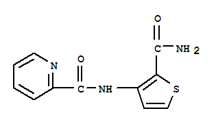 N-[2-(aminocarbonyl)-3-thienyl]-2-pyridinecarboxamide Structure,733806-30-9Structure