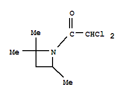 Azetidine, 1-(dichloroacetyl)-2,2,4-trimethyl-(9ci) Structure,73512-39-7Structure