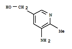 3-Pyridinemethanol,5-amino-6-methyl-(9ci) Structure,735212-17-6Structure