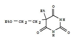 Barbituric acid, 5-(2-ethoxyethyl)-5-ethyl-(4ci) Structure,736157-05-4Structure