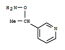 Pyridine, 3-[1-(aminooxy)ethyl]-(9ci) Structure,736871-52-6Structure