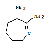 2H-azepine-6,7-diamine,3,4,5,6-tetrahydro-(9ci) Structure,736909-60-7Structure