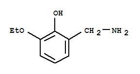 Phenol, 2-(aminomethyl)-6-ethoxy-(9ci) Structure,736946-64-8Structure