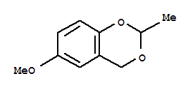 4H-1,3-benzodioxin,6-methoxy-2-methyl-(9ci) Structure,736986-01-9Structure